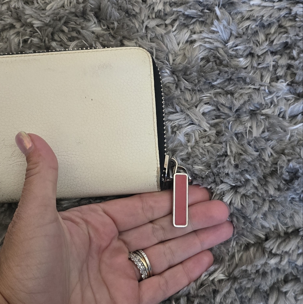 Christian Louboutin Panettone Spike Studded Long Wallet - Picture 9 of 10